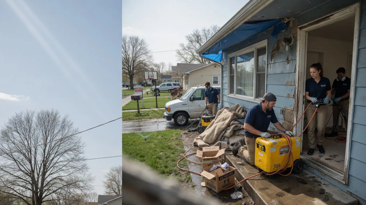 Basement Flood Cleanup in Ulman, MO near me